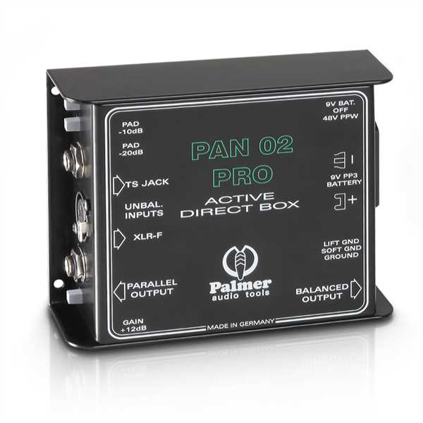 Palmer Pro PAN 02 PRO - DI-Box aktiv