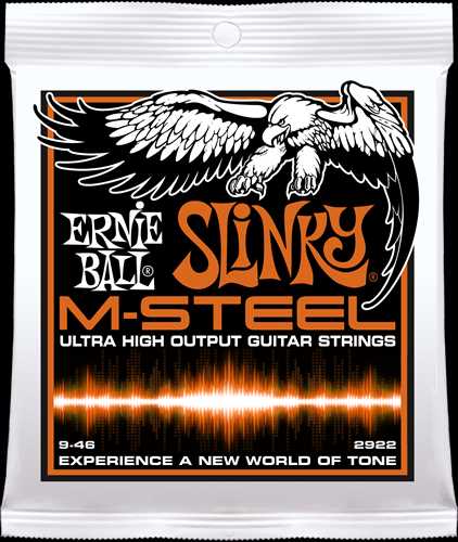 Ernie Ball 2922 &quot;M-Steel Hybrid Slinky&quot; E-Gitarren Saiten 009-046