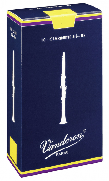 Vandoren Blätter (CLASSIC) 1.5 für Bb-Klarinette (böhm) - 10er Packung