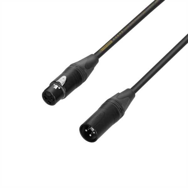 ah Cables 5-Star - Mikrokabel 3m mit Neutrik-Steckern