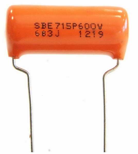 TAD Sprague Orange Drop 0,068µF 600V, Tone-Kondensator