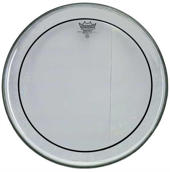 Remo Pinstripe 18&quot; Clear