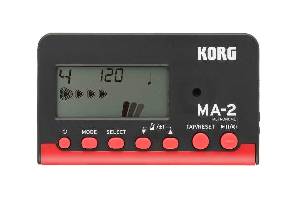 Korg MA-2 Digital Metronom schwarz/rot