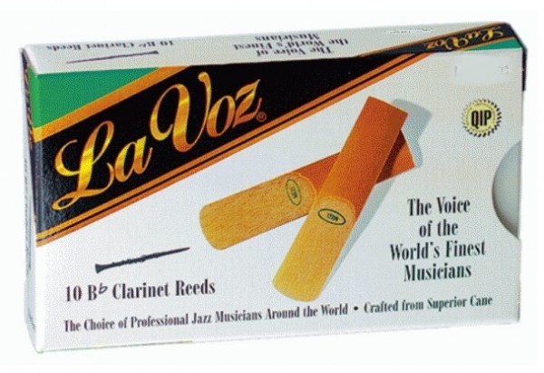La Voz Blätter für Bb-Klarinette S 10-Stück Packung