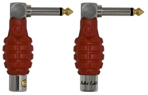 Bullet Cable 90° Stecker-Set Grenade