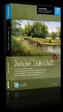 scores2edit Deutscher Liederschatz 2.0