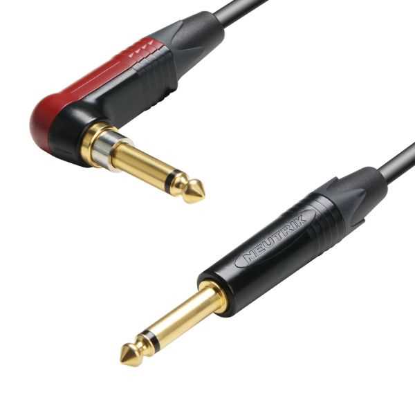 ah Cables 5-Star - Instrumentenkabel 6m 6,3mm-6,3mm mit Silent plug