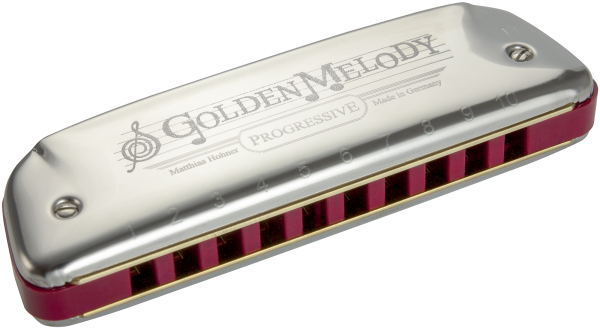 Hohner Golden Melody Progressive Mundharmonika H