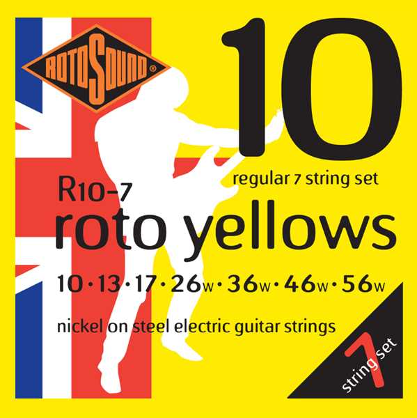 Rotosound R107 Yellows 7-Saiter