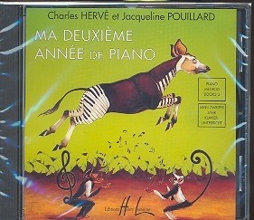 CD Charles Hervé et Jacqueline Pouillard Mein zweites Jahr Klavierunterricht