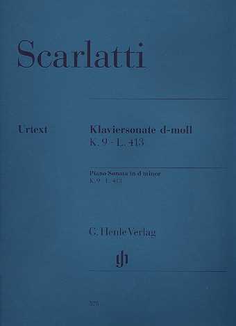 Domenico Scarlatti Sonate d-Moll k9 (L413) : für Klavier