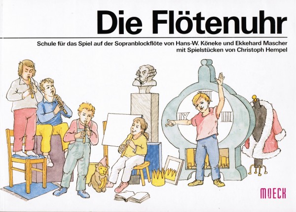 Antiquariat Hans-W. Köneke Ekkehard Mascher Die Flötenuhr Schule für das Spiel auf der Sopranblockfl