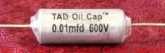 TAD Vintage Oil Cap 0,010µF 600V, Tone-Kondensator