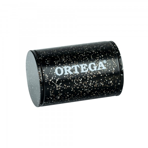 ORTEGA OFS-BKS PVC Finger Shaker - Black / Silver Sparkle