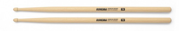 Rohema 7A Classic Drumsticks Hickory