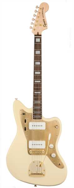Squier by Fender 40th Anniversary Jazzmaster Gold Edition