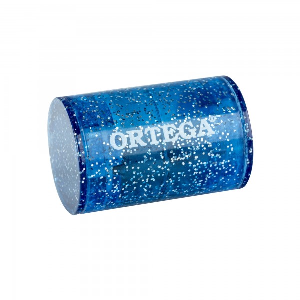 ORTEGA OFS-BLS PVC Finger Shaker - Blue / Silver Sparkle