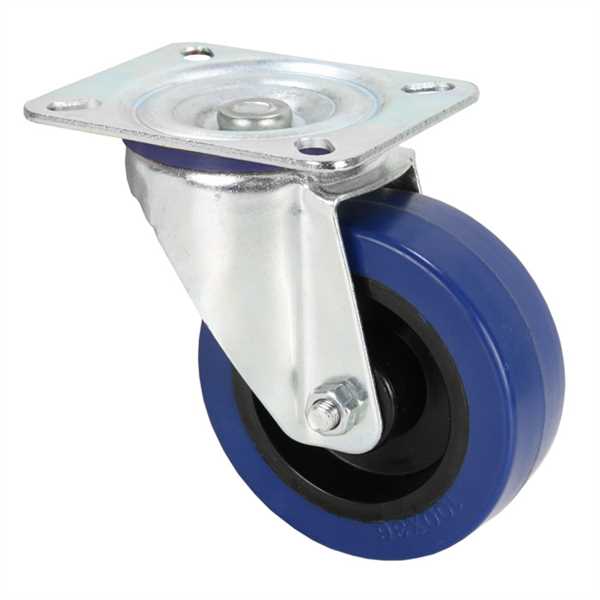 Blue Wheel 100mm Lenkrolle - ah Hardware