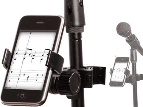 Stand Sidekick Smartphone Halterung für Mikroständer, iPhone- /  iPad-Zubhör, Studio & Recording