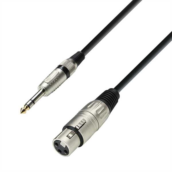 ah Cables 3-Star - XLR-Klinke (3m)