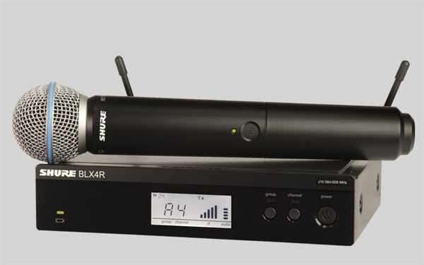Shure Analoges BLX 24RE/Beta58 Mikrofon-System S8 - Rackfähig