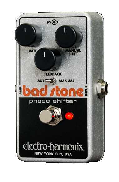 Electro Harmonix Bad Stone Phase Shifter Pedal