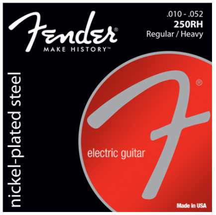 Fender 250RH Saitenset E-Gitarre 010-052